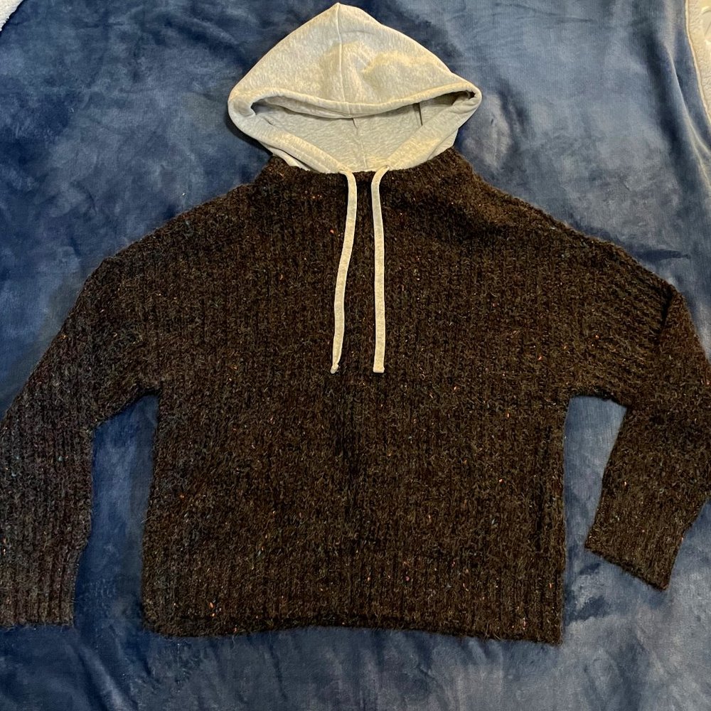 Offline By Aerie Knit/Cotton Hoodie